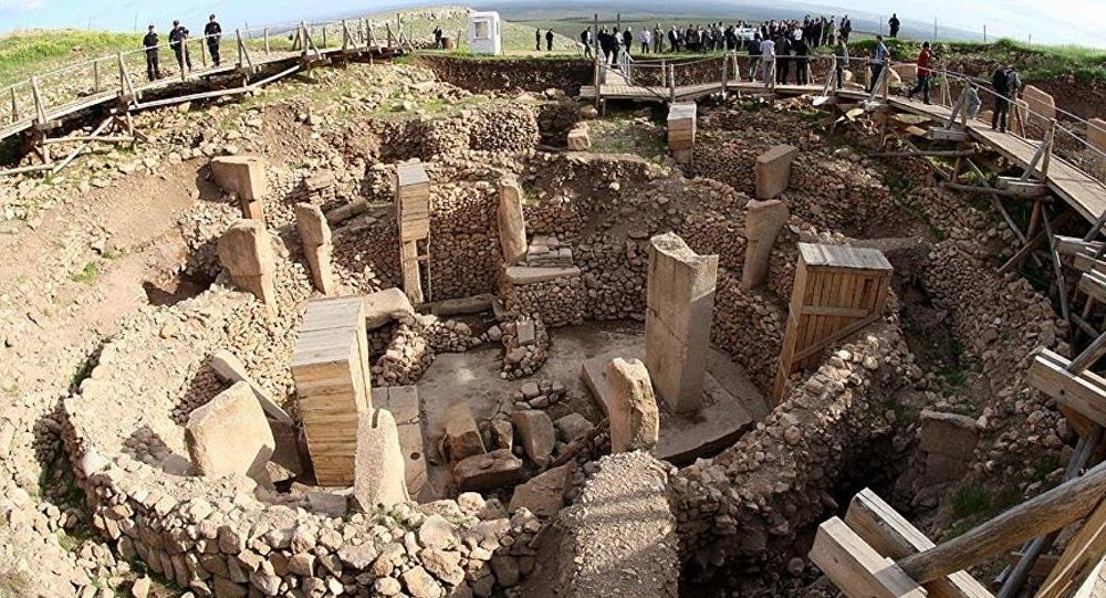 Cumhurbaşkanı Erdoğan, Göbeklitepe'nin açılışında konuşuyor
