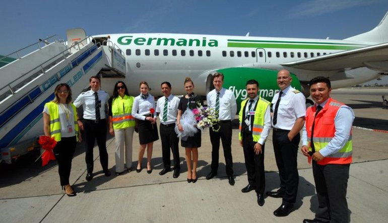 Alman Germania Hava Yolları iflas etti