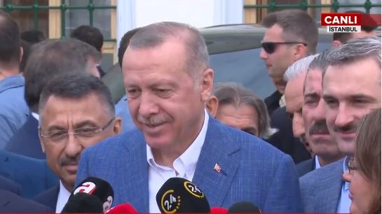 Erdoğan Bayram namazı çıkışı çok net konuştu