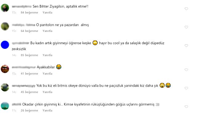 Beren Saat'in kıyafeti alay konusu oldu