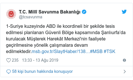Suriye'de 'güvenli bölge'