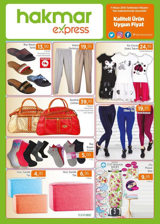Hakmar Aktüel Ürünler (11 Nisan 2019) Kataloğu