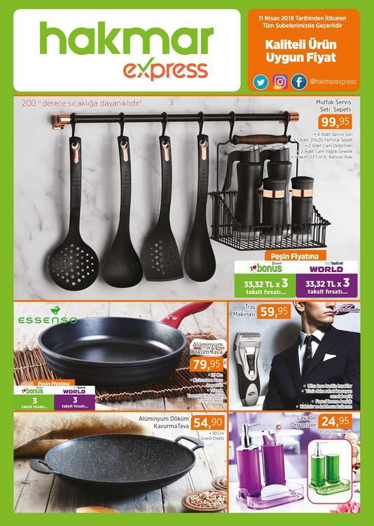 Hakmar Aktüel Ürünler (11 Nisan 2019) Kataloğu