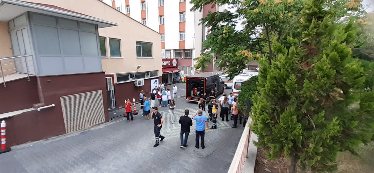 Ankara'da hastaneye kimyasal madde döküldü iddiası! Girişler kapatıldı...