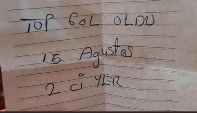 Adıyaman saldırısıyla ilgili ihanet notu HDP'li başkanın cebinden çıktı