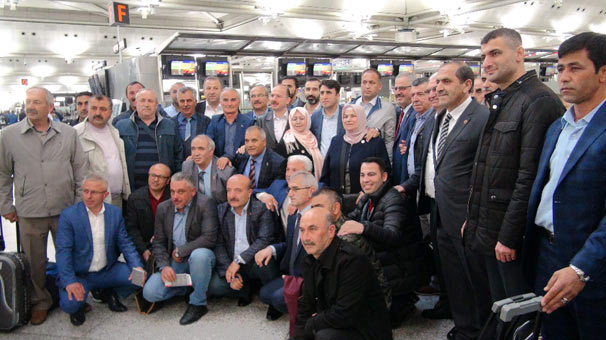 İçişleri Bakan'ı 50 Muhtarı Bu Sabah İspanya'ya Gönderdi