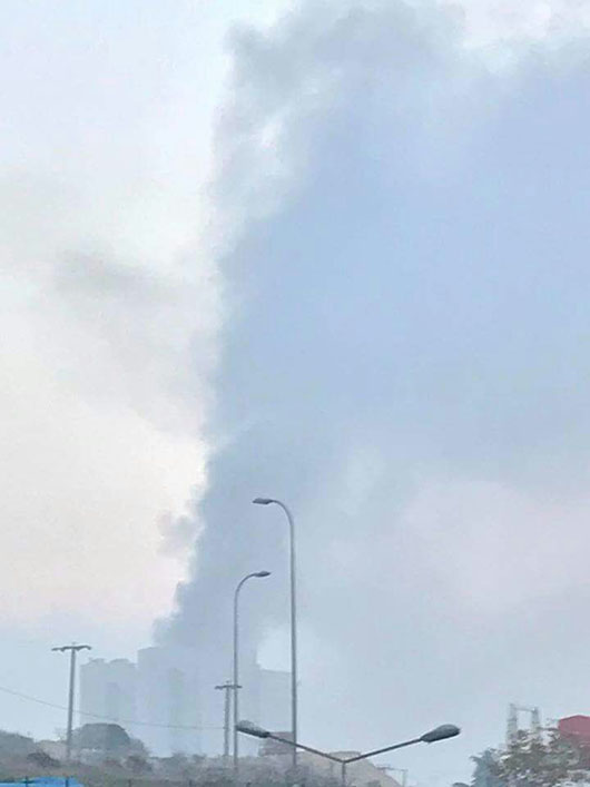 Pendik Marmara Eğitim Ve Araştırma Hastanesi Yakınlarında Korkutan Yangın