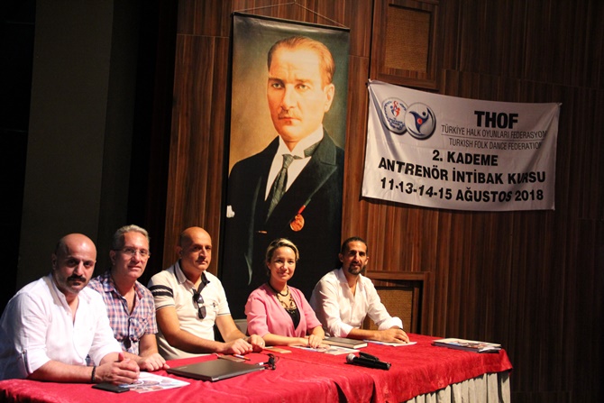 Türkiye halk oyunları federasyonu, 2. Kademe Antrenör intibak kursu başarıyla tamamlandı