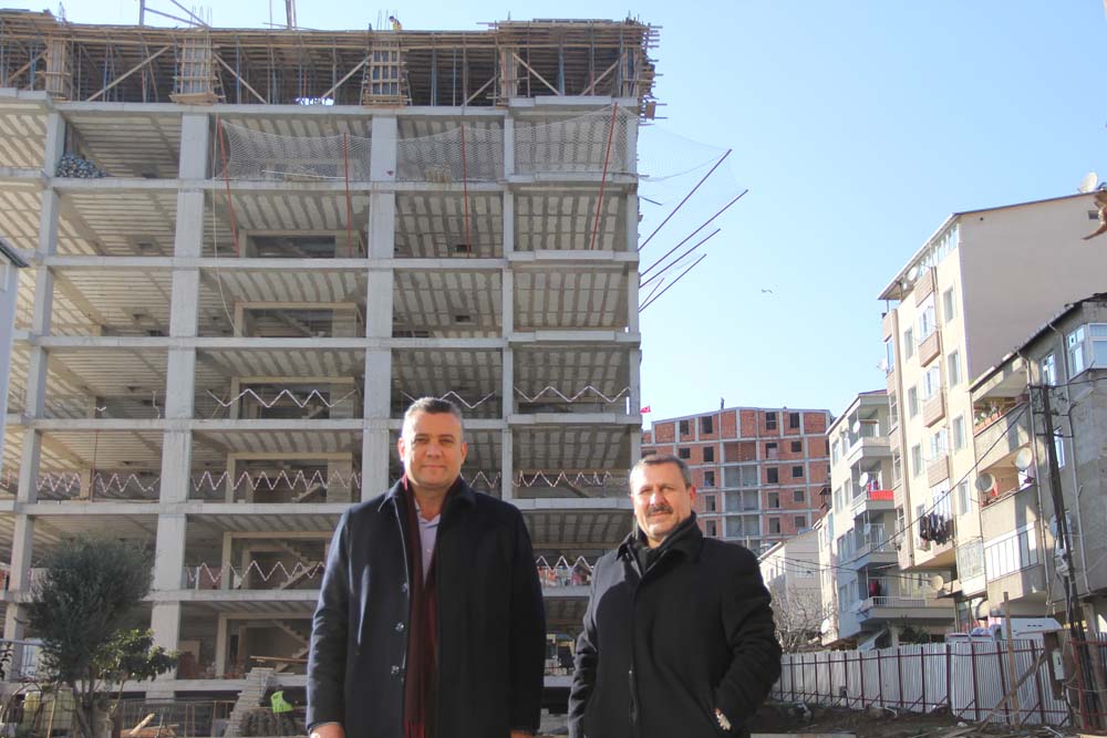 Korkmazkaya Çeşme projesi hızla yükselmeye devam ediyor!