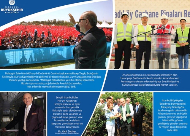 Kadir Topbaş'tan Flaş Resimli Mesaj!