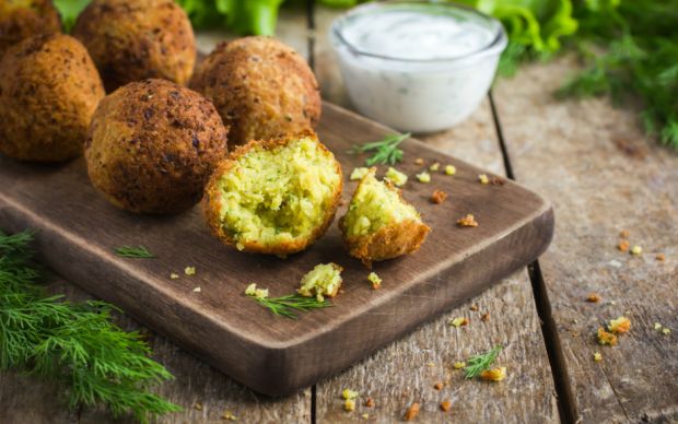 Kabaklı Falafel nasıl yapılır? Kabaklı Falafel tarifi