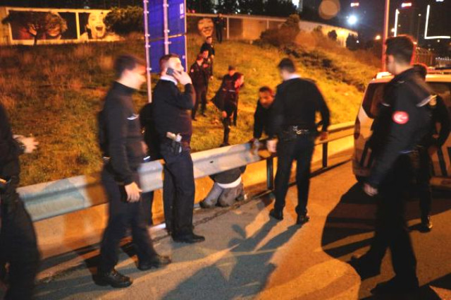 İstanbul Kadıköy'de Nefes Nefese Kovalamaca