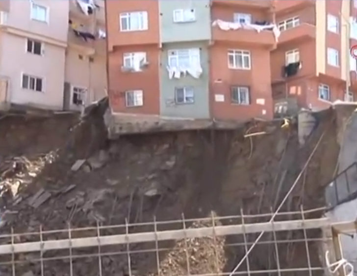 Kağıthane bina çökme videosu izle! Kağıthane'de bina nerede çöktü?