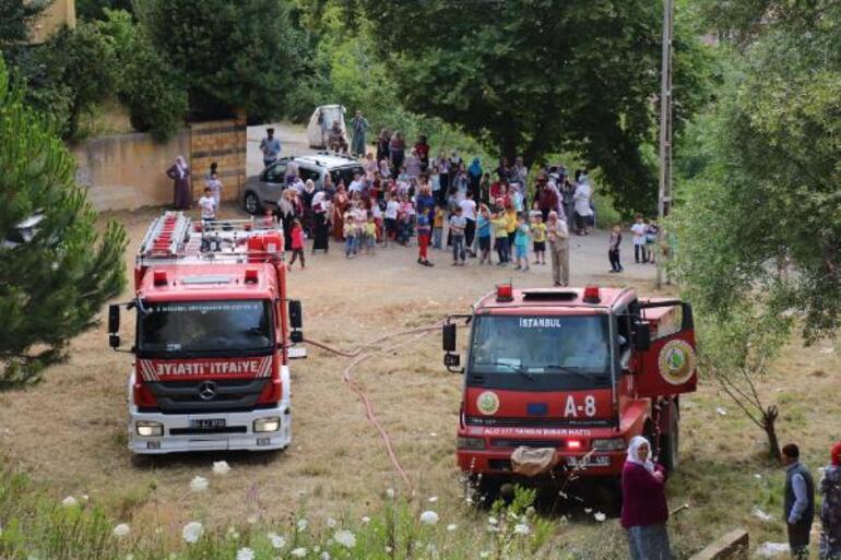 Kartal Aydos'ta orman yangını!