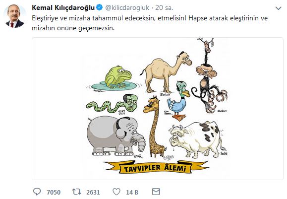 ODTÜ'de açılan skandal pankartı paylaşan Kılıçdaroğlu'na soruştuma başlatıldı