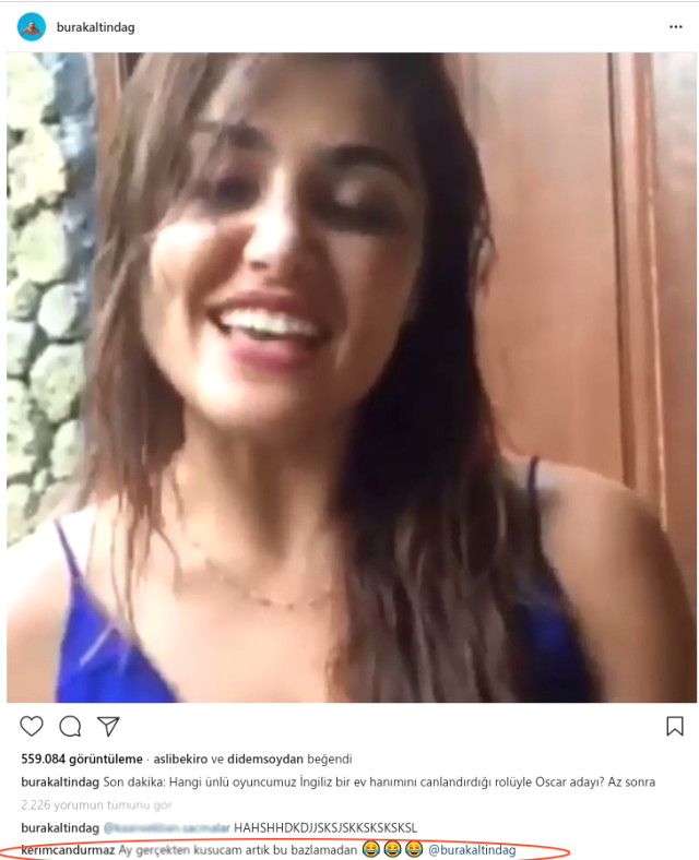 Kerimcan Durmaz'dan Hande Erçel'e "bazlama" benzetmesi