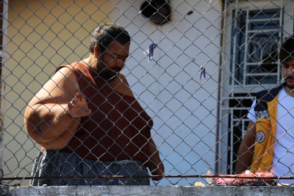 Hatay'da 250 kilo ağırlığındaki Cuma Yıldız hastaneye yattı