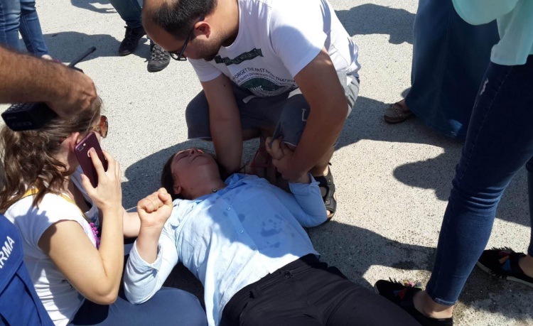 Samsun'da 20 aday yanlış okula gidince sinir krizi geçirdiler