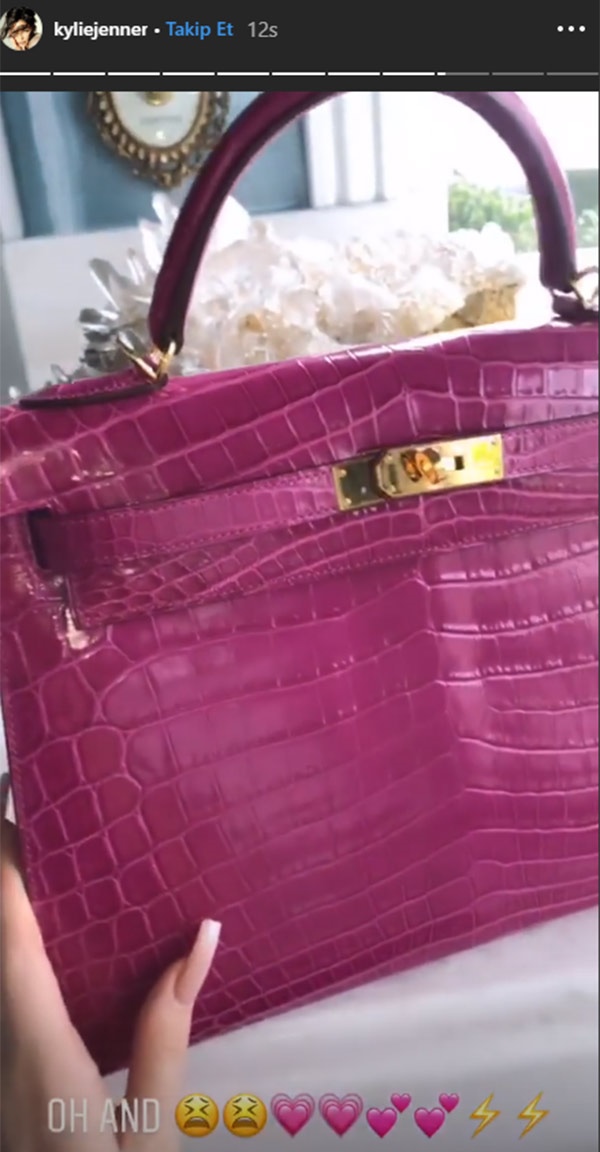 Kylie Jenner'in 420 bin Tl'lik hediyesi