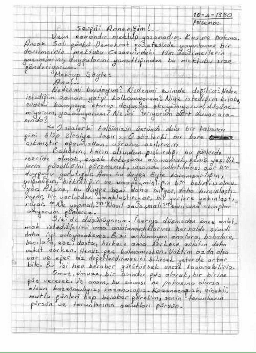 Erdal Eren doğum tarihi- Erdal Eren kimdir, neden idam edildi? Erdal Eren'in mektubu