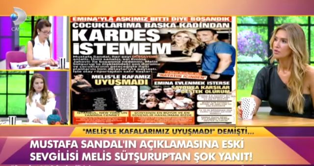 Melis Sütşurup: "Nedenini söylemeye terbiyem izin vermez"