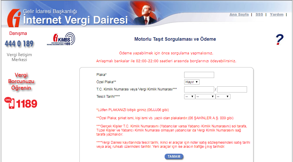 2018 Motorlu Taşıtlar Vergisi MTV ne kadar? - MTV nasıl ödenir adım adım!