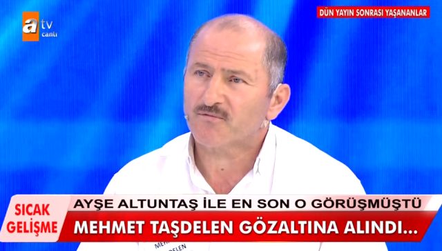 Ormanda cinsel ilişkiye girdiğini itiraf eden Mehmet Taşdelen gözaltına alındı