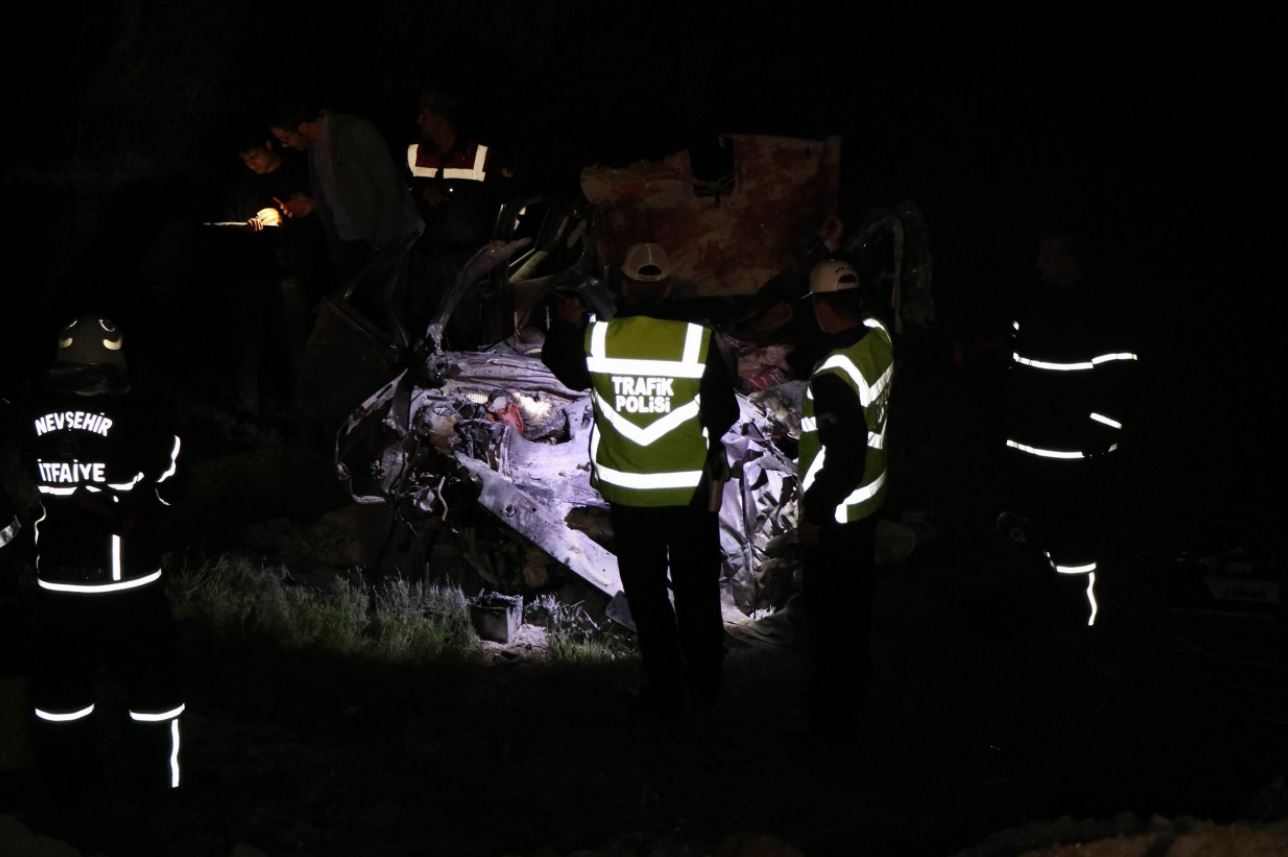 Nevşehir'de Facia Gibi Kaza: 5 Ölü 4 Yaralı