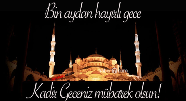 Resimli Kadir Gecesi kandil mesajları 2019 | Kandil mesajı görselleri