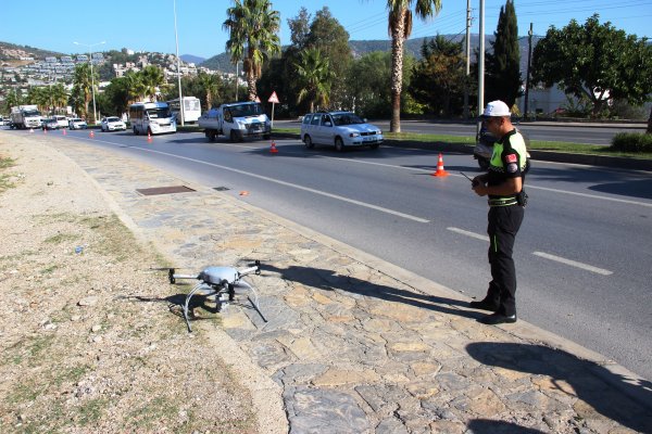 Trafik cezalarında drone dönemi