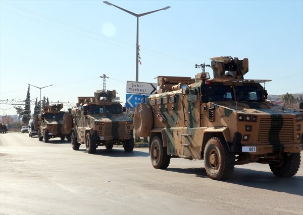 Münbiç için sınıra yeni asker takviyesi yapıldı