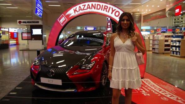 Çekilişten 1 milyon 210 bin liralık araba kazandı