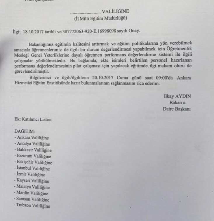 Öğretmenlerin Performansı nasıl değerlendirilecek? 