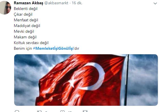 Sosyal medyada AK Parti'ye dev destek