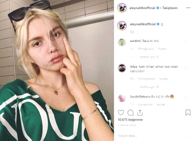 Şarkıcı Aynur Aydın, orta parmak hareketi yapan Aleyna Tilki'yi sildi