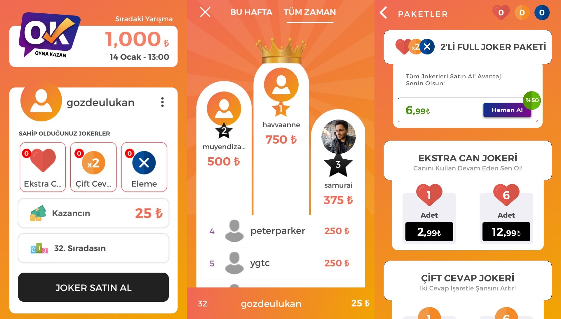 Oyna Kazan ipucu sorusu nedir? Oyna Kazan tahmin 15 Mart | Oyna Kazan joker kodu