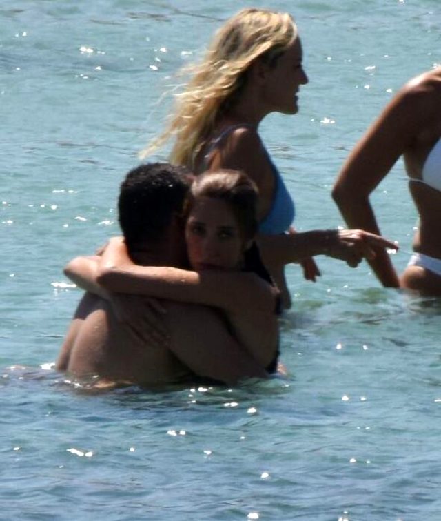 Salih Bademci ve eşi İmer Özgün'ün aşk tatili