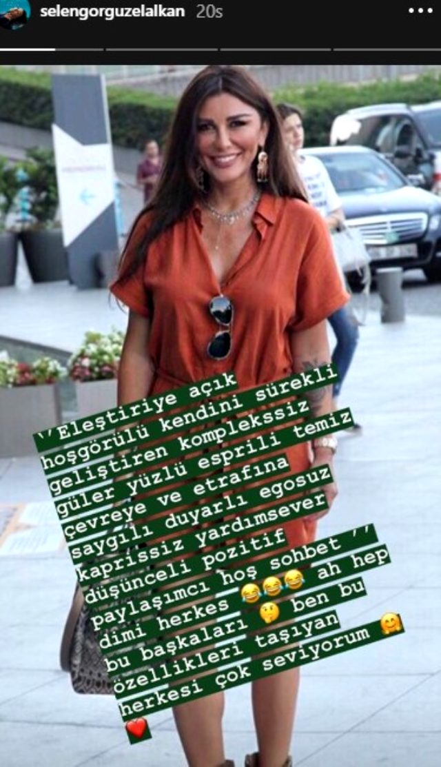 Selen Görgüzel 'in yeni tarzı çok konuşuldu