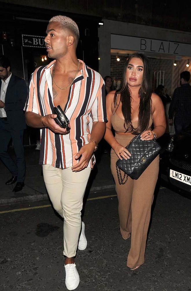 Aşk Adası yıldızı Lauren Goodger Londra'da eğlencelerde!