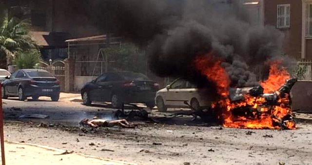 Hatay Reyhanlı patlama görüntüleri son dakika! Reyhanlı araç patlama neden oldu?