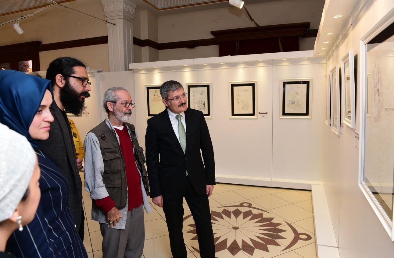 Pendik'te Ardeshir Mojarad Takestani’nin “Dostluk” Sergisi Açıldı