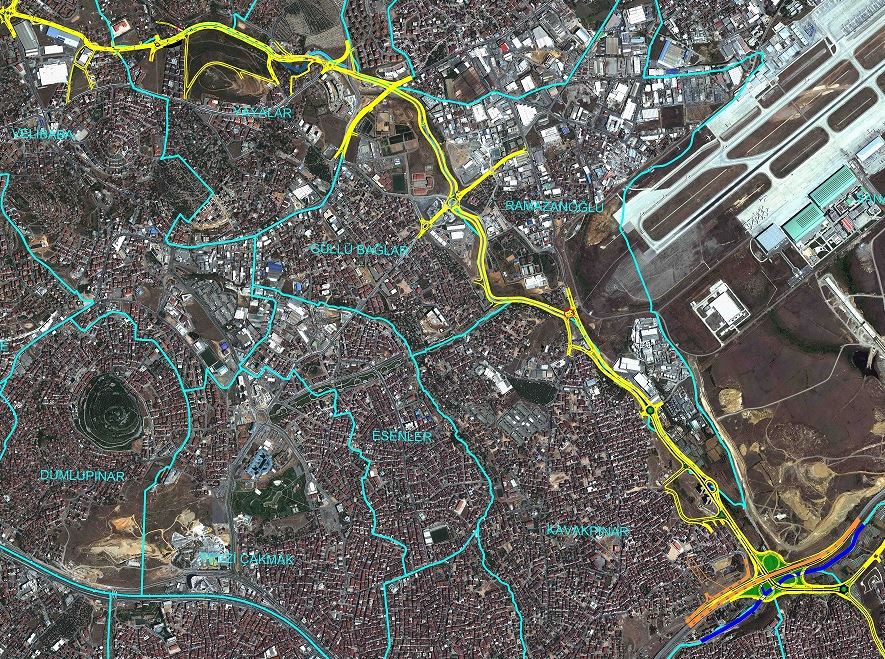 Pendik'te 11 Mahalleyi Birbirine Bağlayacak Yol