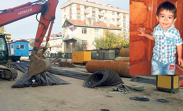 Pendik'te Yürek Burkan Ölüm | Minik Talha İnşaat Demirlerinin Altında Kaldı