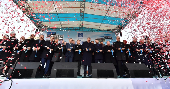 Üsküdar'a büyük değer katacak dev projeler Başkan Erdoğan tarafından hizmete açıldı