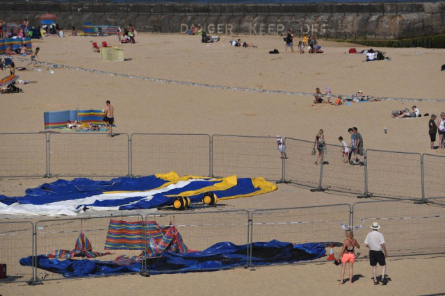 Devasa şişme oyuncak patladı: 1 kız çocuğu yaşamını yitirdi