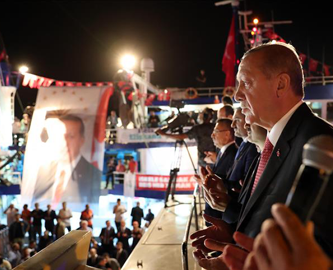 Başkan Erdoğan balık av sezonunun açılışını yaptı