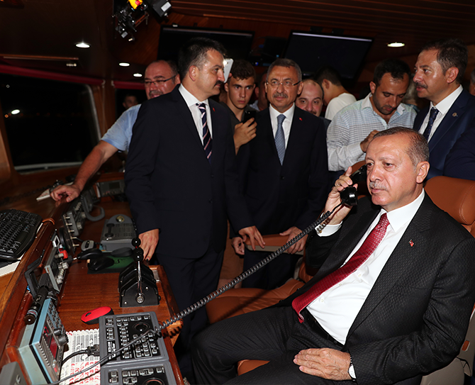 Başkan Erdoğan balık av sezonunun açılışını yaptı