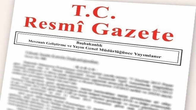 5 Ekim Resmi Gazete Kalkınma bakanlığı