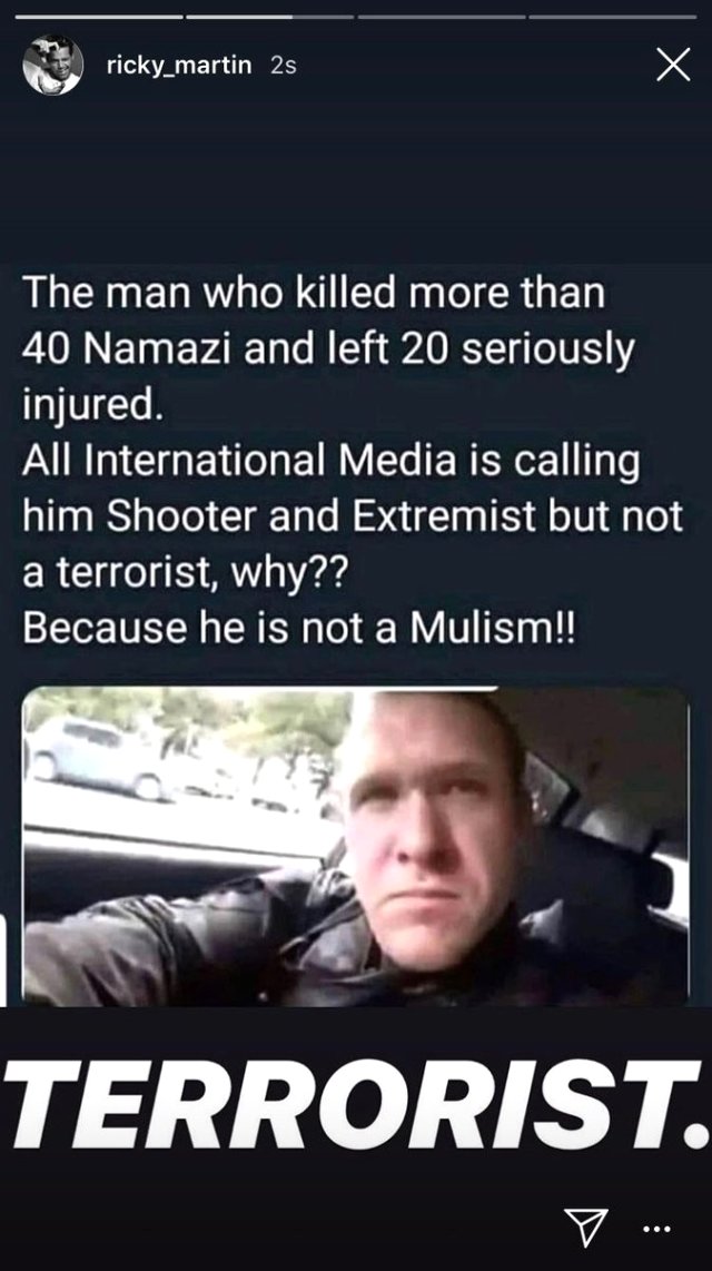 Ricky Martin'den Yeni Zelanda yorumu! Ricky Martin Yeni Zelanda terör hakkında ne dedi?