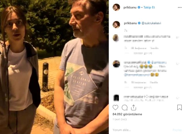 Banu Parlak ile Emrah birbirine girdi